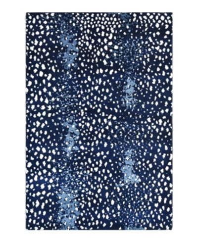 Timeless Rug Designs Armstrong Arm3253 5' X 8' Area Rug In Blue