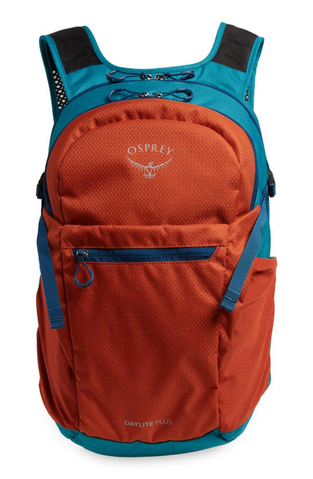 orange osprey daylite Plus Backpack-Limited Edition a stretch mesh side pocket for water bottles Osprey Daylite(r) Plus Backpack In
