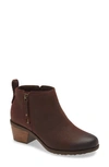 Teva Anaya Waterproof Bootie In Mahogany