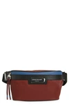 Longchamp Belt Bag In Burgundy