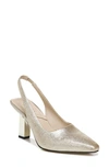 Franco Sarto Milano Slingbacks Women's Shoes In Gold