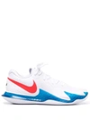 Nike Court Zoom Vapor Cage 4 Rafa Men's Hard Court Tennis Shoes In White,binary Blue,chile Red