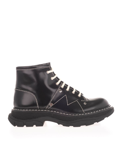 Alexander Mcqueen Ankle Boots In Black