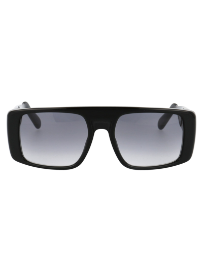 Gcds Gd0006 Sunglasses In 01b Black