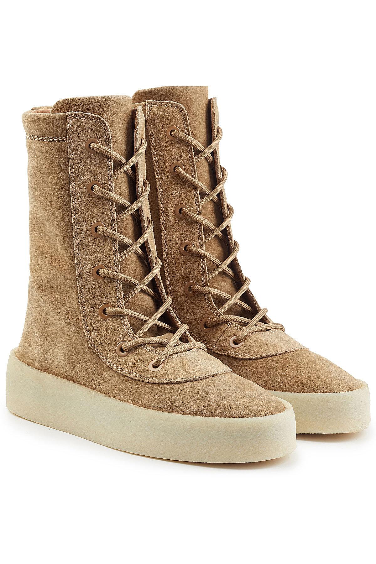 yeezy suede boots