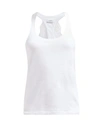 La Perla Souple Lace-trimmed Jersey Tank Top In White