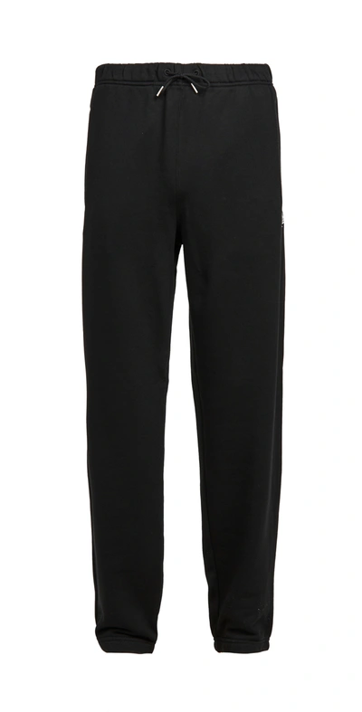 Fred Perry Straight-leg Sweatpants In Black