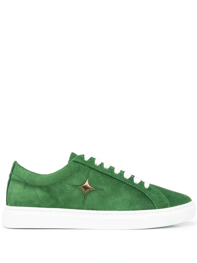 Madison.maison Sirius Star Low-top Sneakers In Green