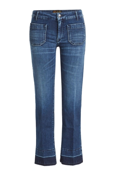 Seafarer Cropped Jeans In Blue