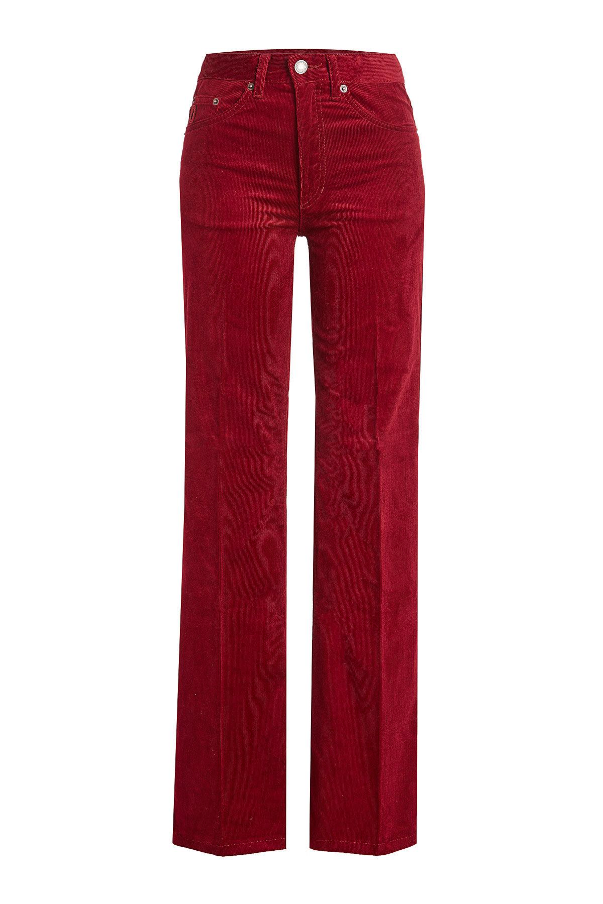flared corduroy jeans