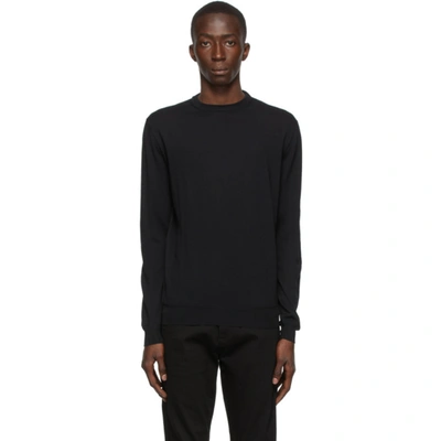 Ermenegildo Zegna Black Cashmere Sweater