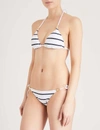 Heidi Klein Core Triangle Bikini Top In Nautical