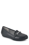 Cliffs By White Mountain Glowing Bit Loafer In Black Smooth