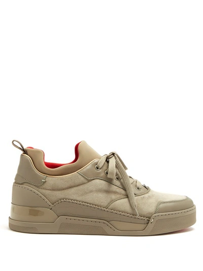 Christian louboutin aurelien grey sale