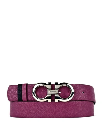 Ferragamo belt purple deals