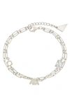 Sterling Forever Women's Melina Charm Bracelet In Silver