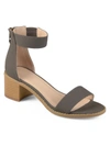 Journee Collection Percy Sandal In Grey