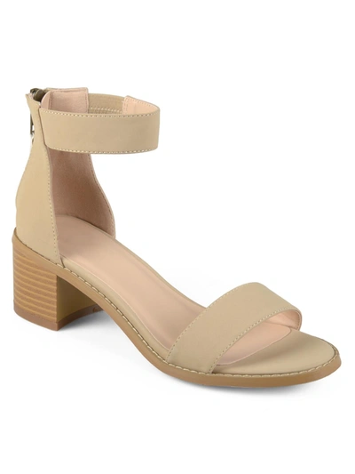 Journee Collection Percy Sandal In Beige