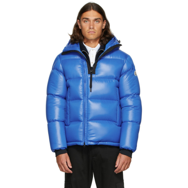 moncler coat blue