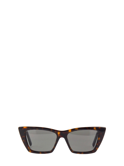 Saint Laurent Eyewear Mica Sunglasses In 002