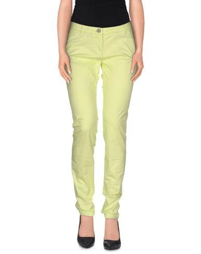 Maison Scotch Casual Pants In Acid Green
