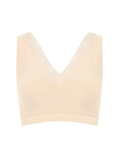 Chantelle Soft Padded Bra Top In Nude Blush