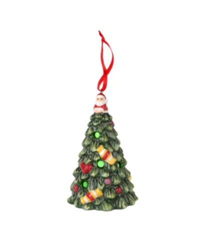 Spode Led Multicolor Tree Ornament