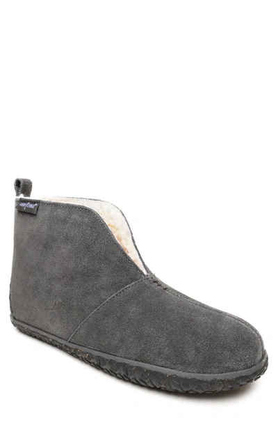 Minnetonka Men's Tamson Lined Suede Boots Men's Shoes In Charcoal