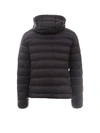 Peuterey Padded And Quilted Jacket In Black
