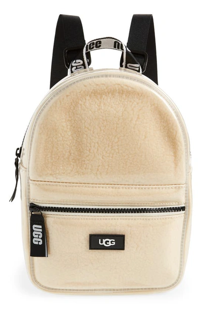 Ugg Dannie Ii Mini Backpack Clear In Beige