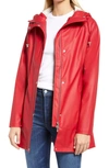 Ilse Jacobsen Illse Jacobsen  Raincoat In Deep Red