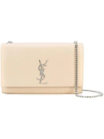 Saint Laurent Classic Kate Satchel Bag In 9906 Nude