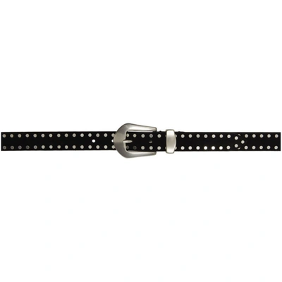 Isabel Marant Dola Wrap Studded Belt In Black