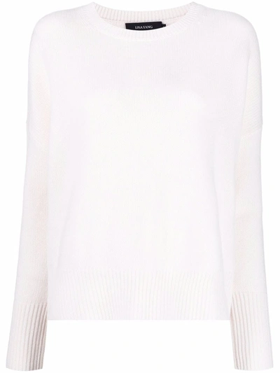 Lisa Yang Milla Crew-neck Knitted Jumper In Nude