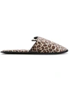 Charlotte Olympia Kitty Slippers In 280 Leopard