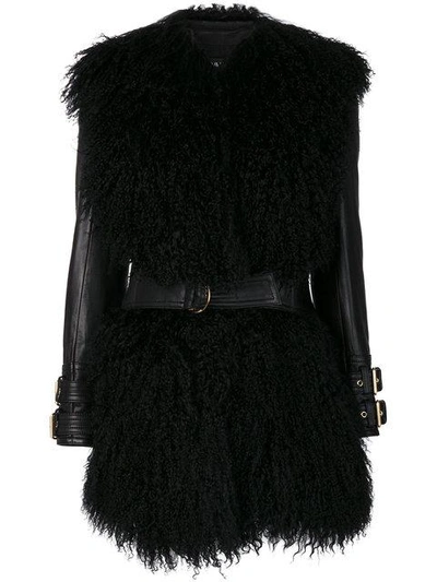 Balmain Fur In Black