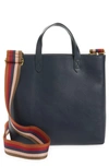 Madewell The Small Transport Crossbody Bag In Dark Baltic