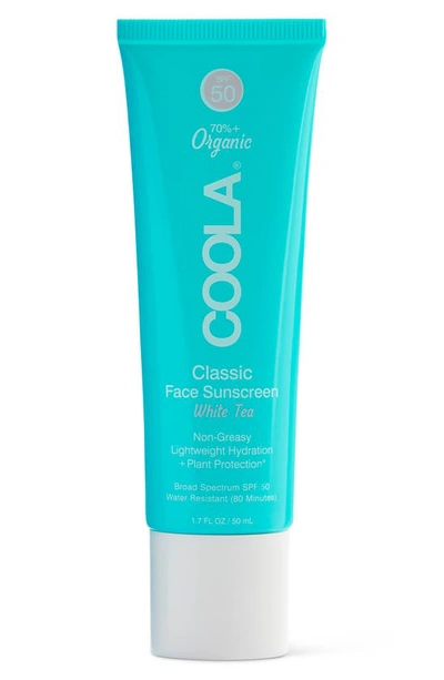 Coolar Suncare White Tea Sport Face Moisturizer Spf 50