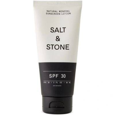 Salt & Stone Natural Mineral Sunscreen Lotion Spf 30, 3 oz