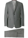 Thom Browne Single-breasted Dinner Suit In Grey