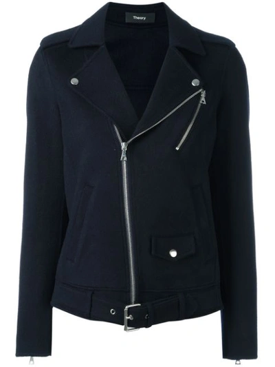 Theory Tralsmin Jacket Theory Tralsmin Wool Cashmere Moto Jacket