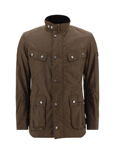 Barbour Duke Jacket In Brown