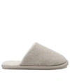 Splendid Women's Cecil Shearling Slip On Mules In Oatmeal - Felt