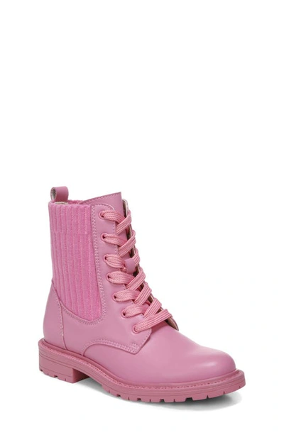 Sam Edelman Girls' Lydell Mini Combat Boots - Toddler, Little Kid, Big Kid In Pink Confetti