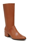 Franco Sarto Jaxine Mid Shaft Boots Women's Shoes In Terracotta Leather