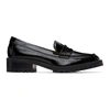 Jimmy Choo Black Patent Deanna 30 Loafers