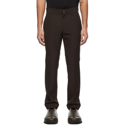 Givenchy Slim-fit Tailored Wool Trousers In Black