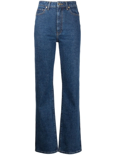 Khaite Daniella High-waisted Denim Jeans In Simsbury Stretch