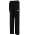 Adidas Originals Kids' Little Boy's & Boy's Logo Iconic Tricot Sweatpants In Black