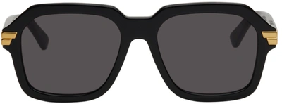 Bottega Veneta Black Shiny Unapologetic Sunglasses